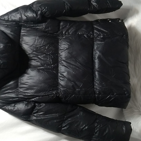 RARE! LJR JR Puffer Coat Zip/Snap Button Closure Sz.L - Picture 10 of 15